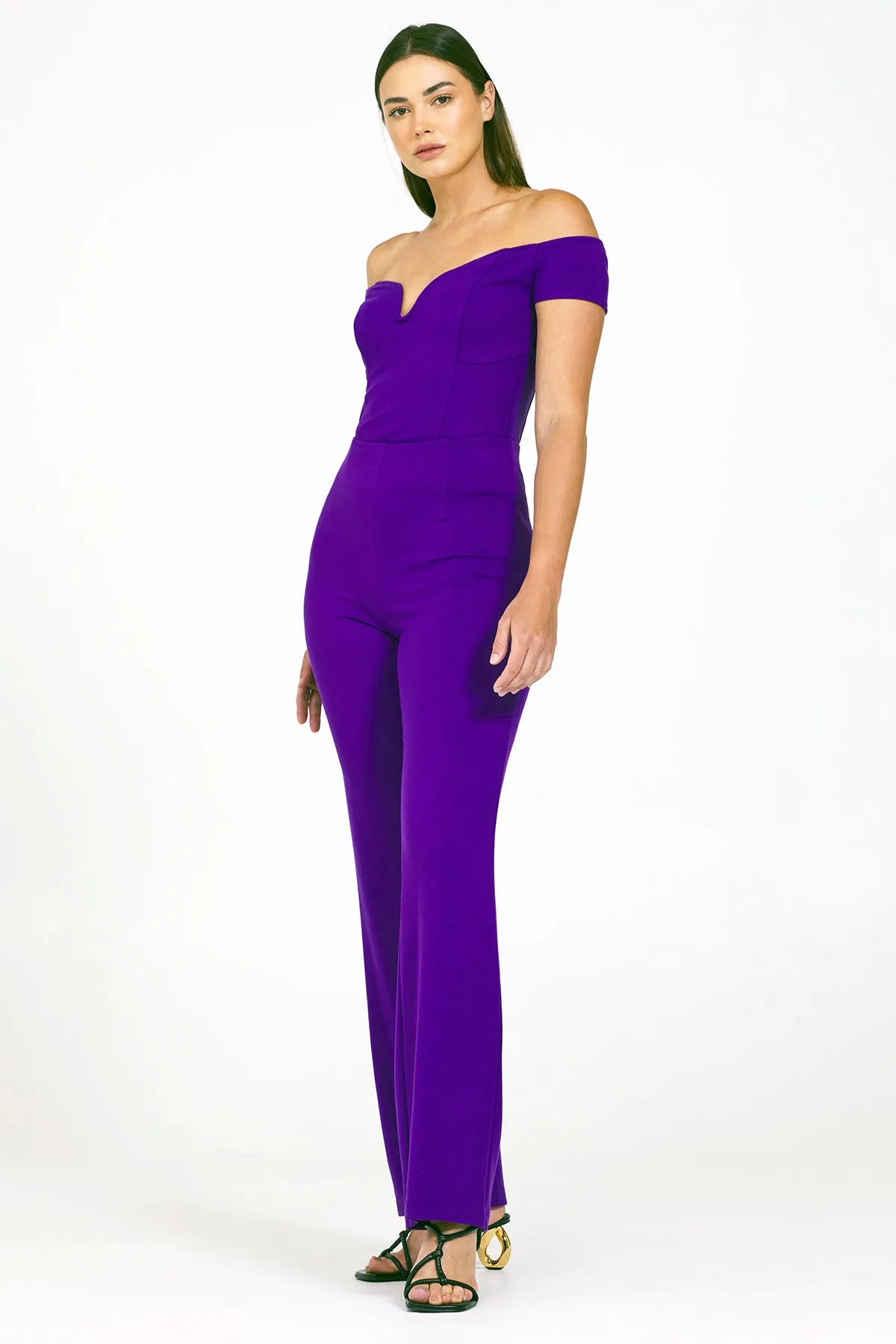 Bailey 44 Sabila Ponte Pant in Purple Magenta sold by Bailey 44 product image thumbnail 2