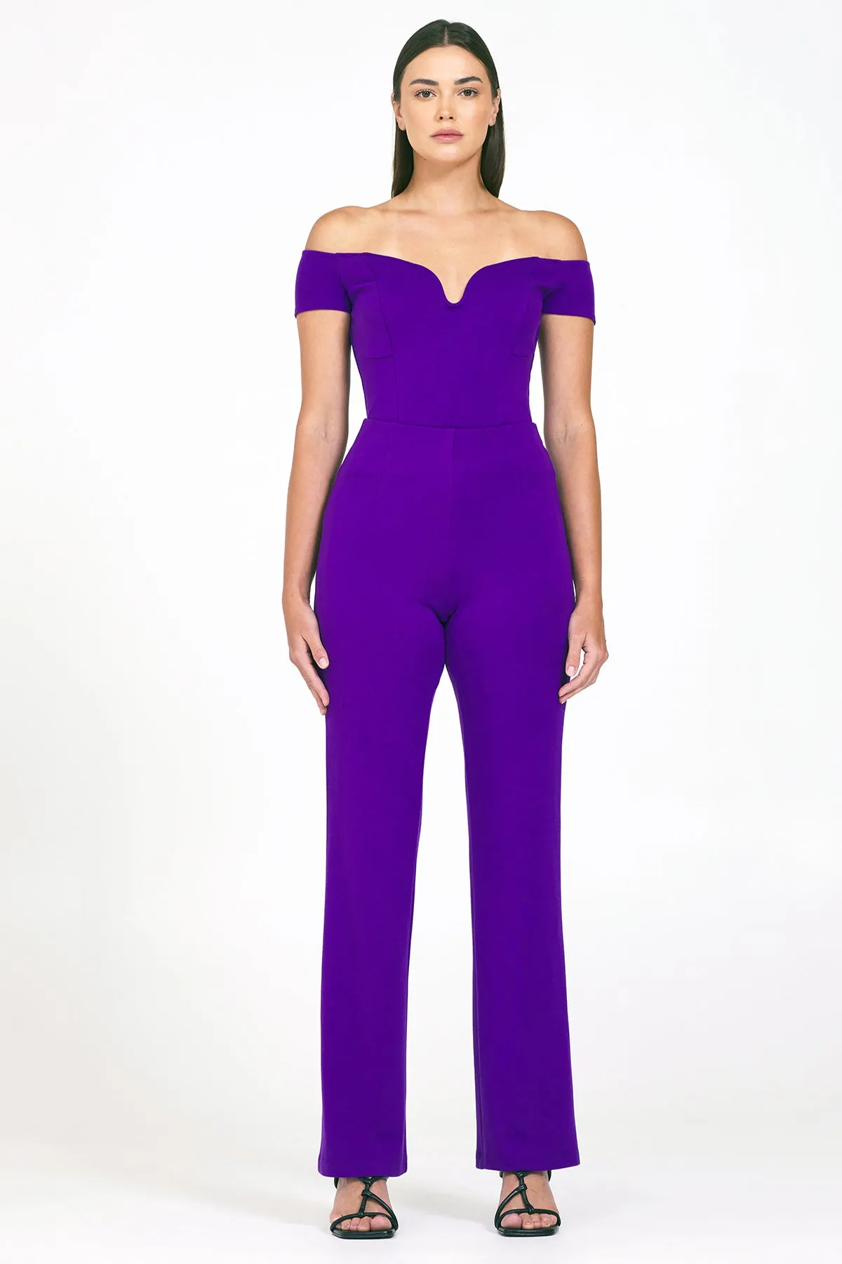 Bailey 44 Sabila Ponte Pant in Purple Magenta sold by Bailey 44