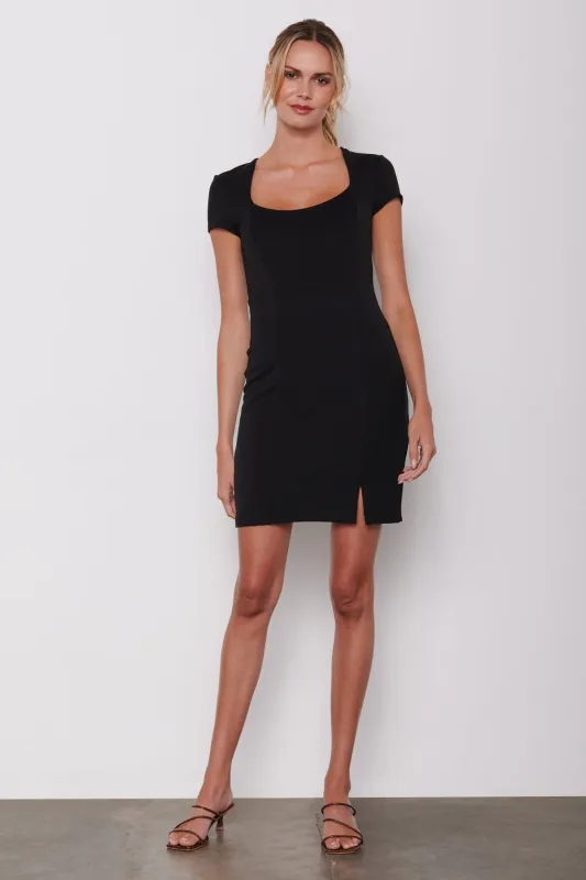 Bailey 44 Adriana Mini Dress in Black made by Bailey 44