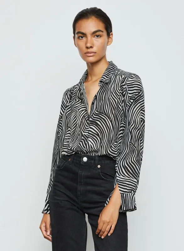Katrina Top in Black made by Bailey 44