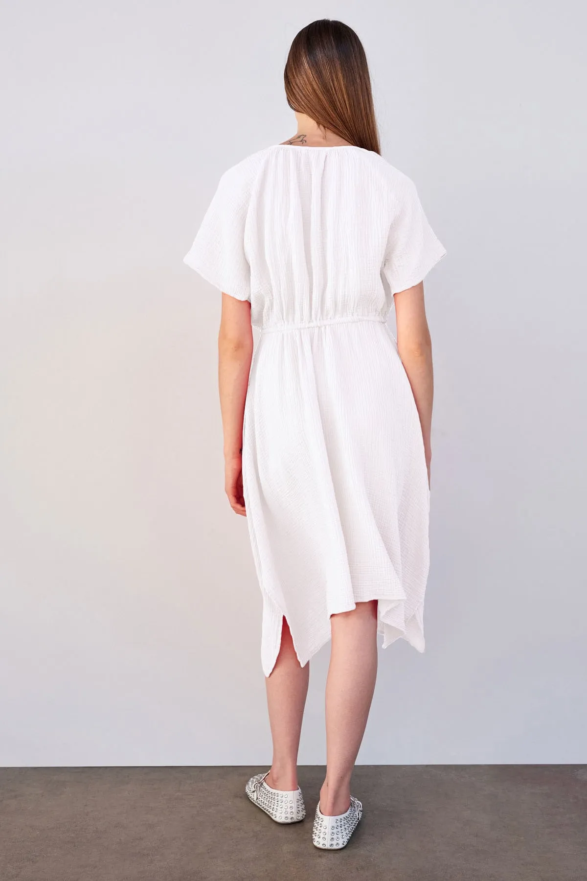 Sundry Handkerchief Hem Maxi in White sold by Bailey 44 product image thumbnail 3