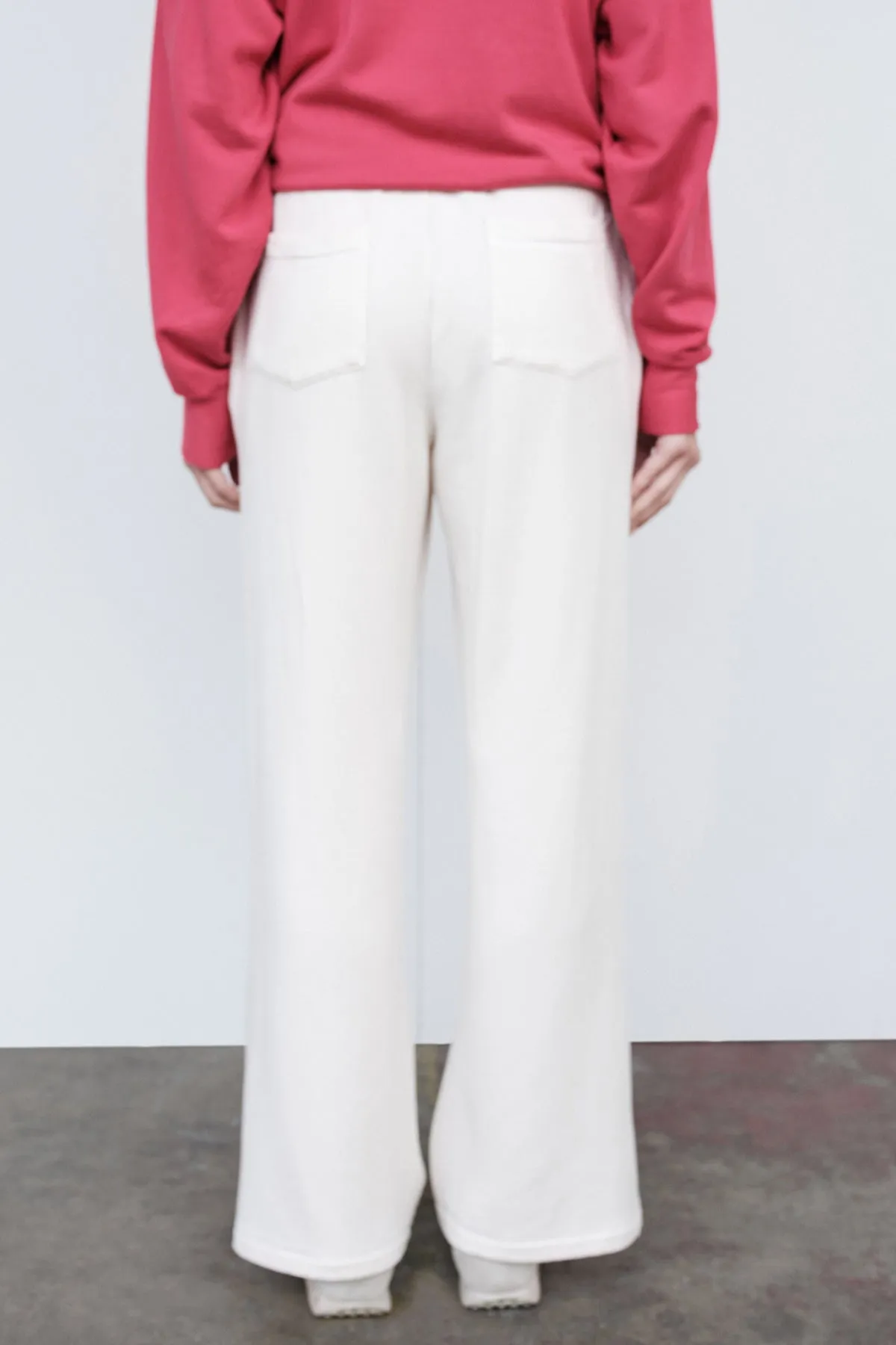 Stateside Softest Fleece Trouser in Cream sold by Bailey 44 product image thumbnail 3