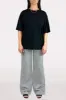 DSTLD Women's Relaxed Tee in Black Beauty sold by Bailey 44