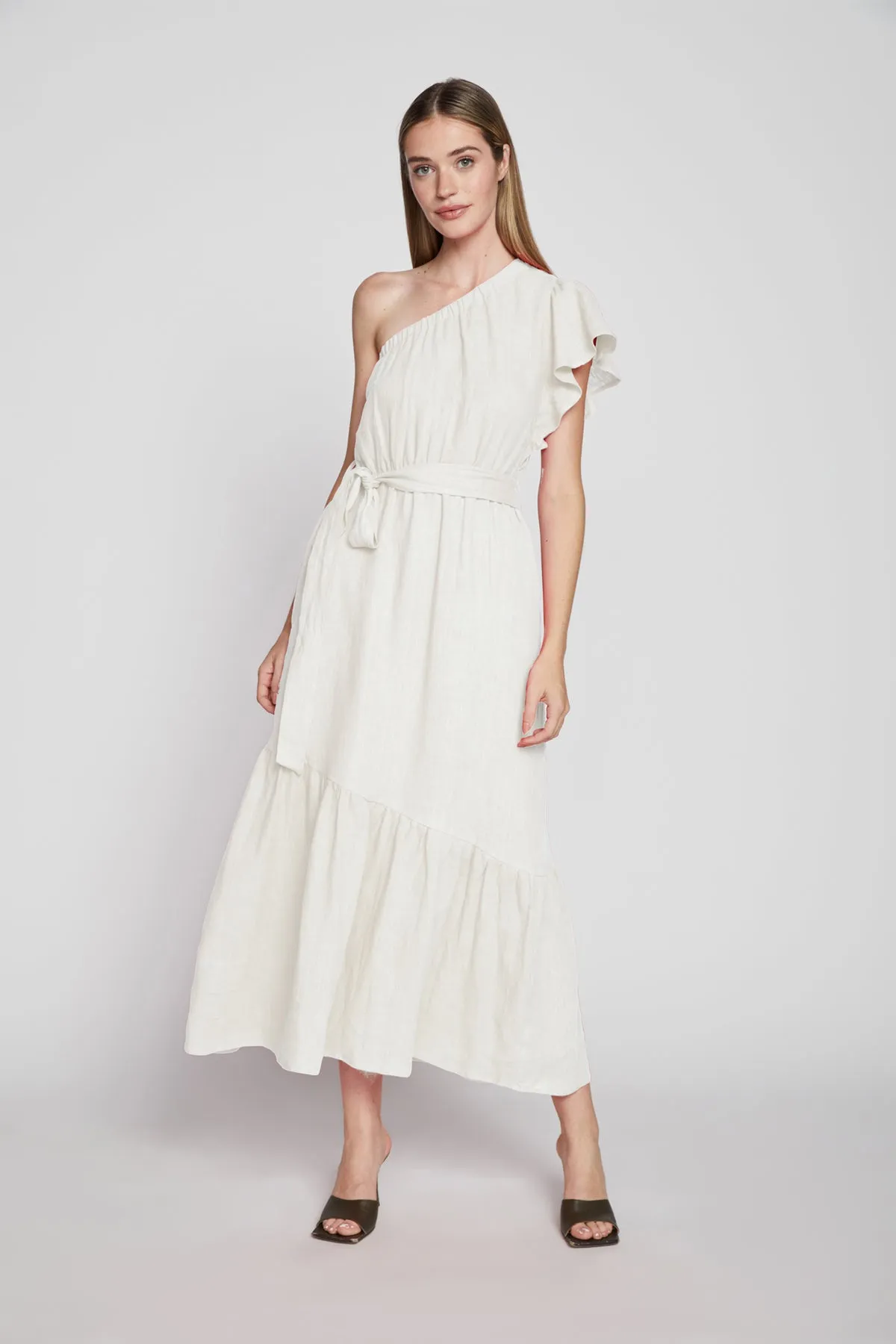 Bailey 44 Stevie Linen Dress in Creme sold by Bailey 44