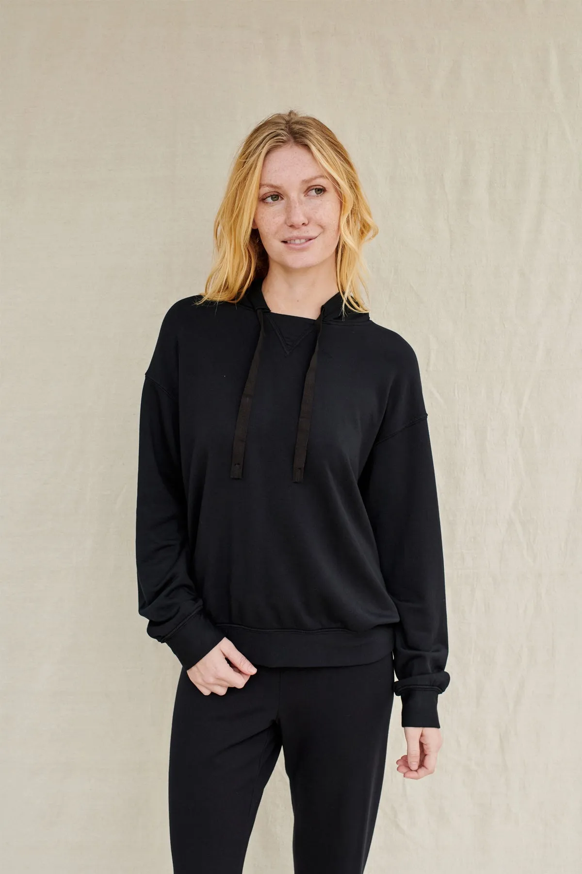 Stateside Softest Fleece Hoodie in Black sold by Bailey 44 product image thumbnail 2