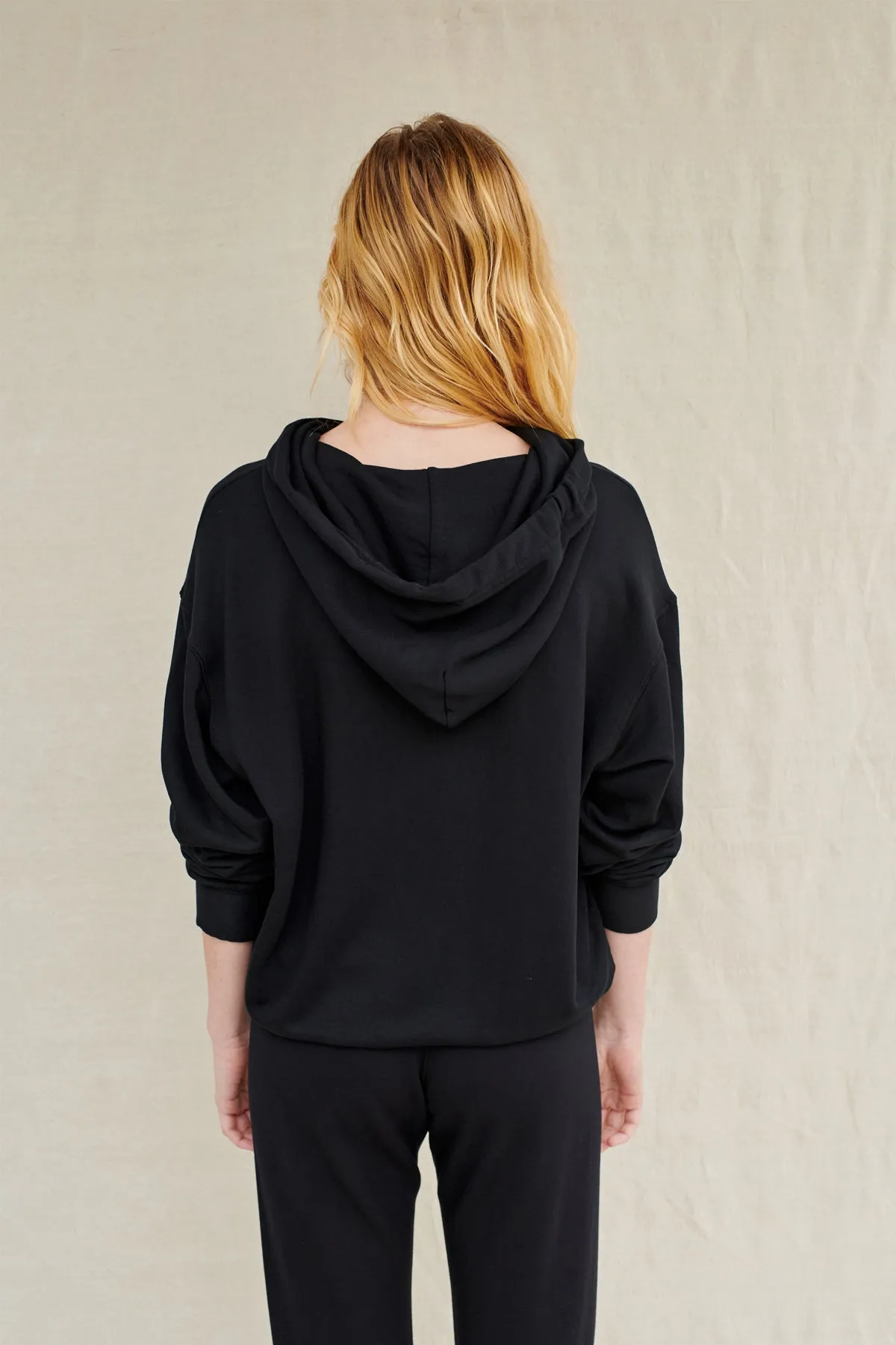 Stateside Softest Fleece Hoodie in Black sold by Bailey 44 product image thumbnail 4