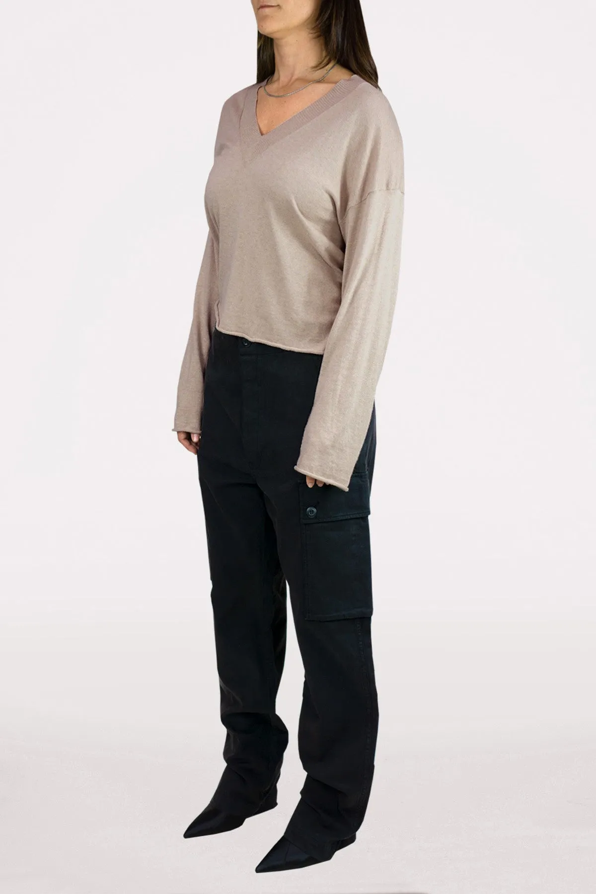 DSTLD Women's Cargo Pant in Black sold by Bailey 44 product image thumbnail 5