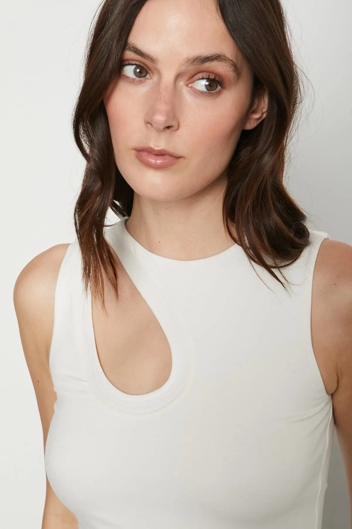 Bailey 44 Alia Tank Top in To Be Me Crème sold by Bailey 44 product image thumbnail 2