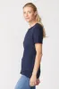 Stateside Supima Slub Short Sleeve Crew in New Navy sold by Bailey 44