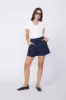 Stateside Cloud Jersey V-Neck Top in Paper sold by Bailey 44