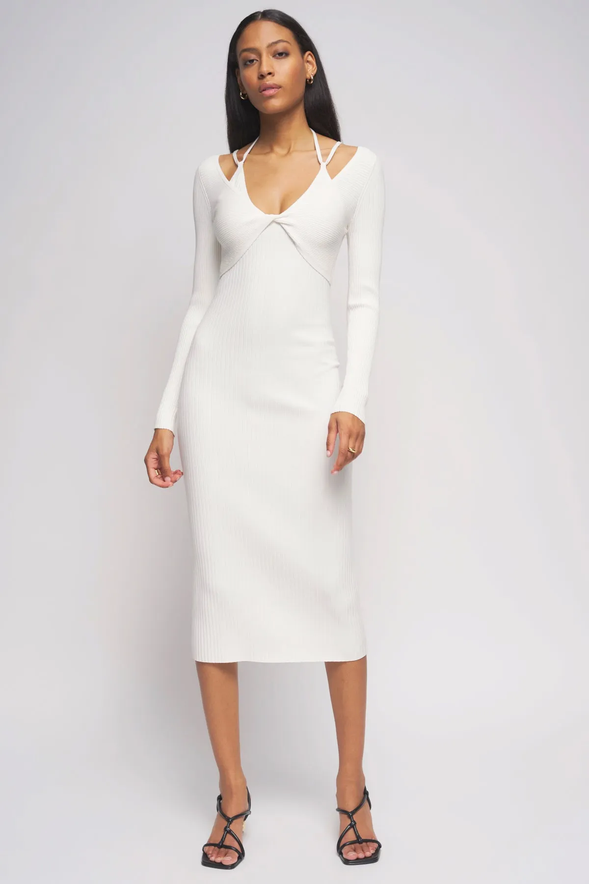 Bailey 44 Connie Sweater Dress in Oatmilk sold by Bailey 44 product image thumbnail 2