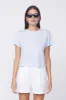 Stateside Cloud Jersey Short Sleeve Crew in Blue Sky sold by Bailey 44