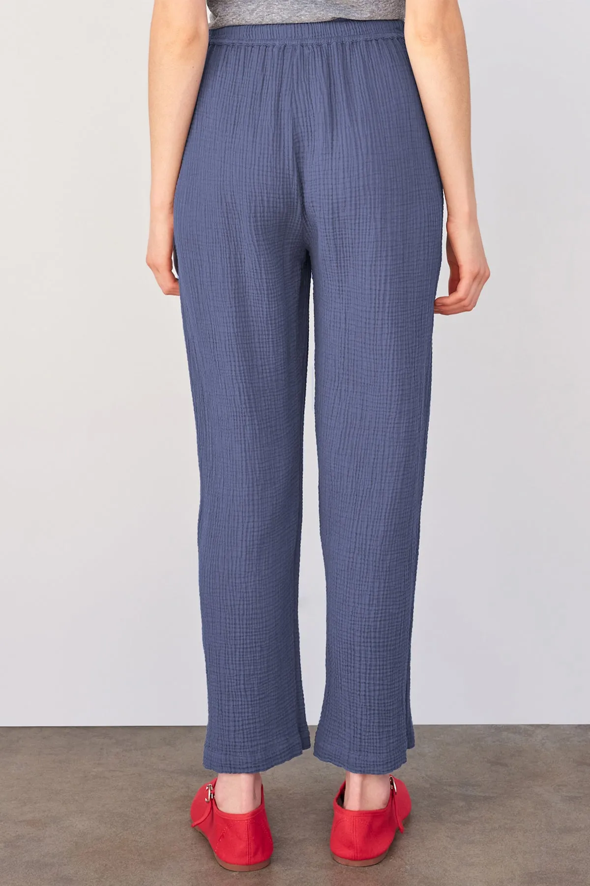 Sundry Pull-on Pant with Patch Pockets in Navy sold by Bailey 44 product image thumbnail 4
