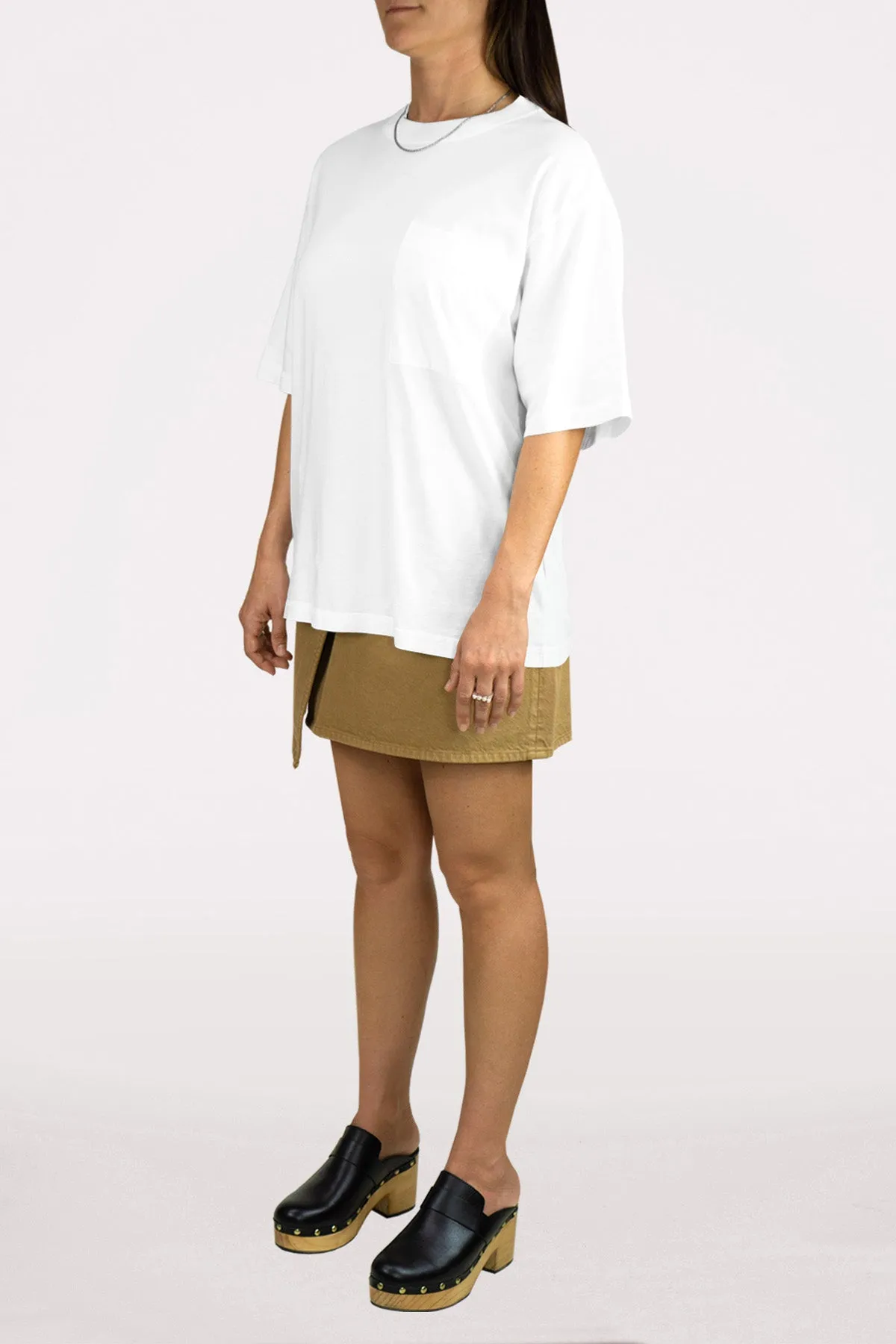 DSTLD Women's Relaxed Tee in White sold by Bailey 44 product image thumbnail 5