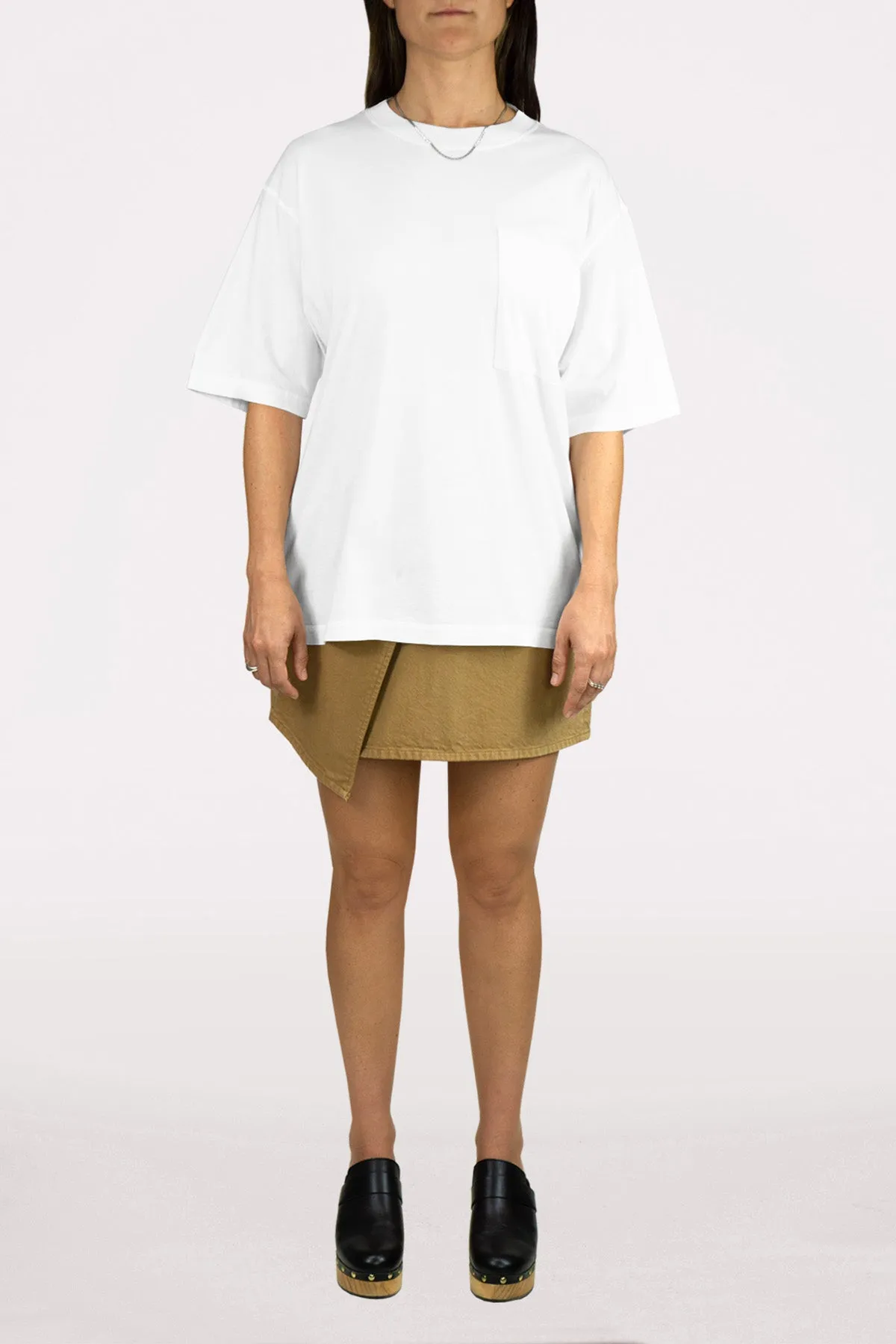 DSTLD Women's Relaxed Tee in White sold by Bailey 44 product image thumbnail 4