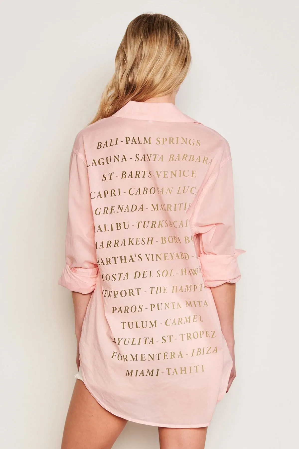 Sundry Destinations Oversized Shirt in Candy sold by Bailey 44 product image thumbnail 4