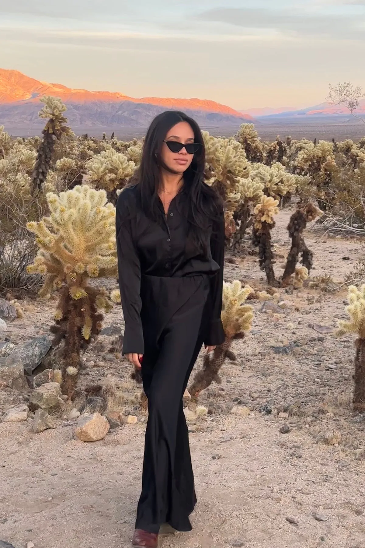 Bailey 44 Clylo Satin Skirt in Black sold by Bailey 44