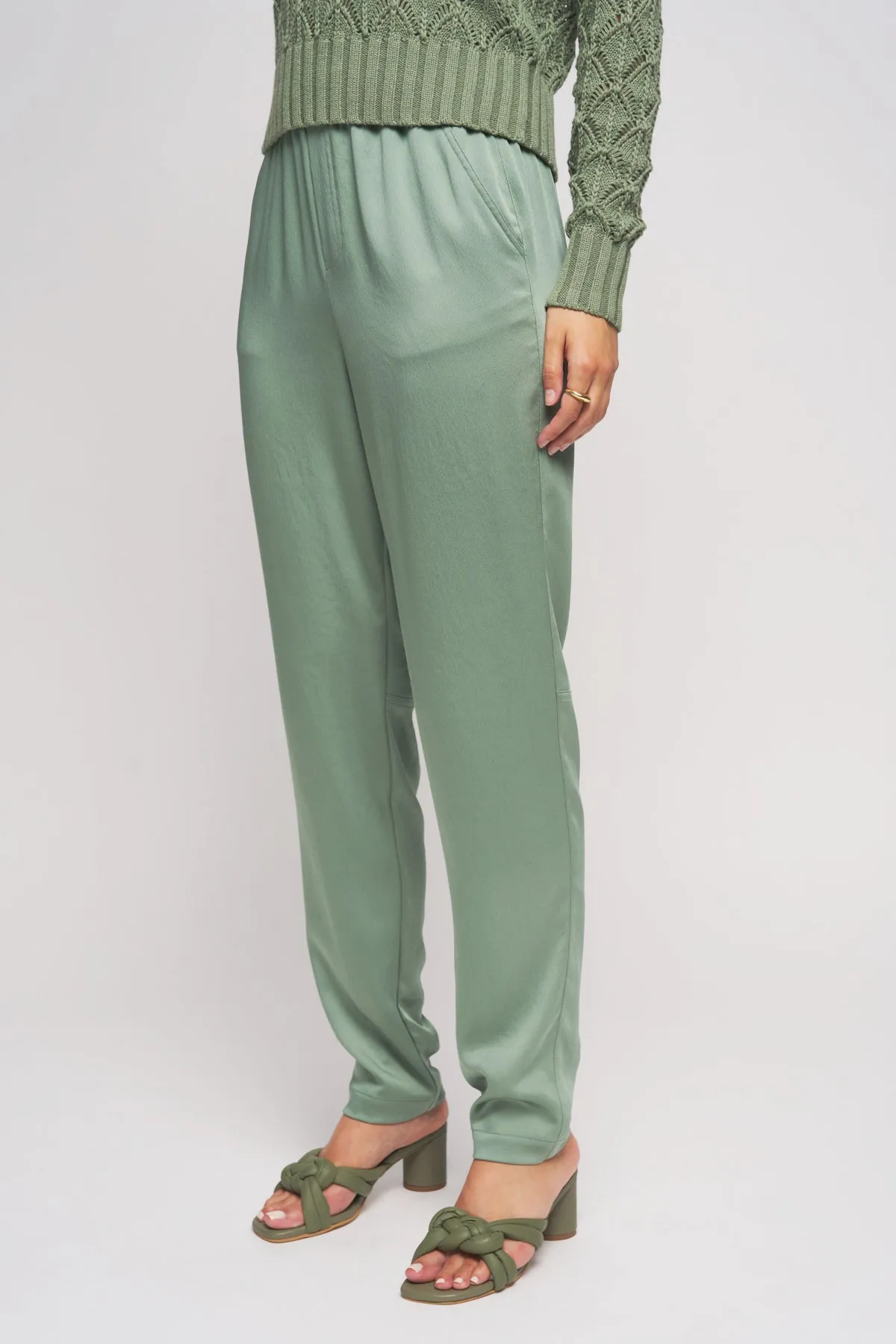 Bailey 44 Balinda Tapered Pant in Cactus sold by Bailey 44