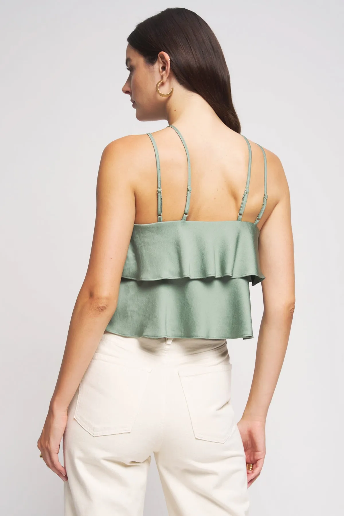 Bailey 44 Kiera Halter Petal Top in Cactus sold by Bailey 44 product image thumbnail 3