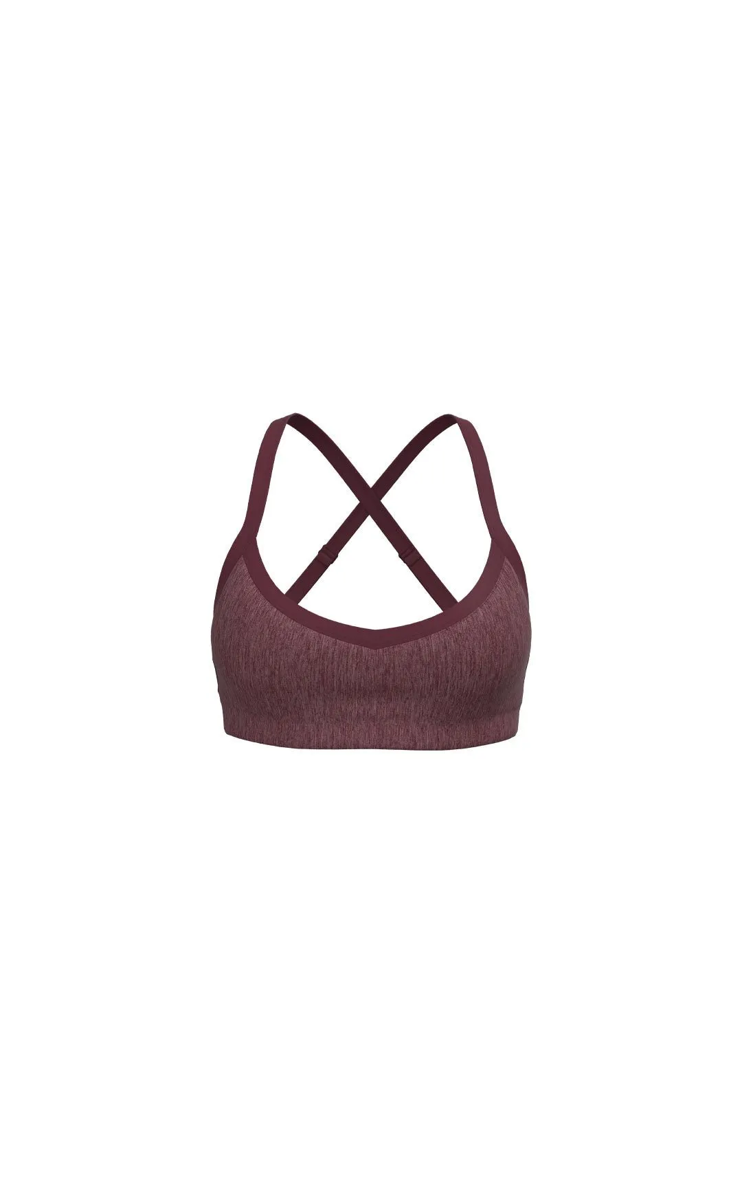 Vitality Daydream® V Bra - Blackberry Rose sold by Balance Athletica product image thumbnail 2