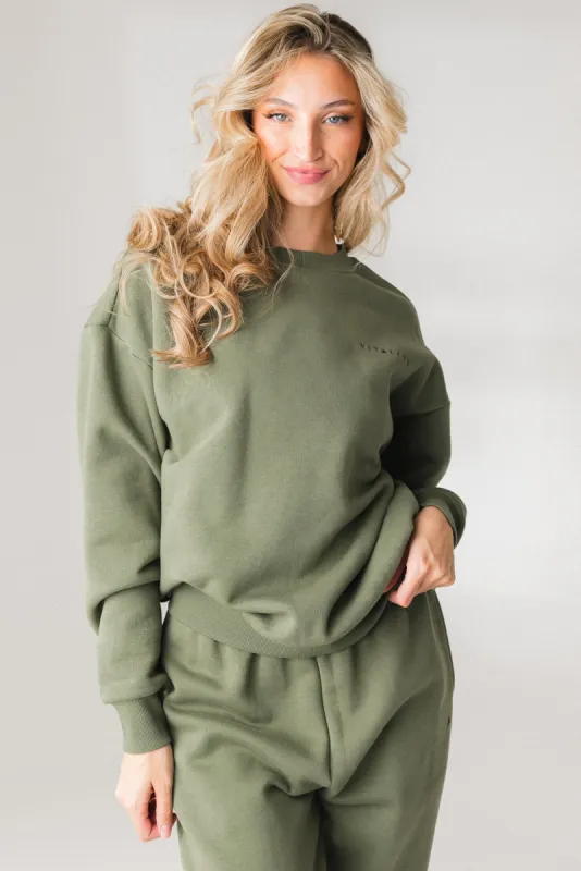 Vitality Cozy® Uni Crew - Willow sold by Balance Athletica
