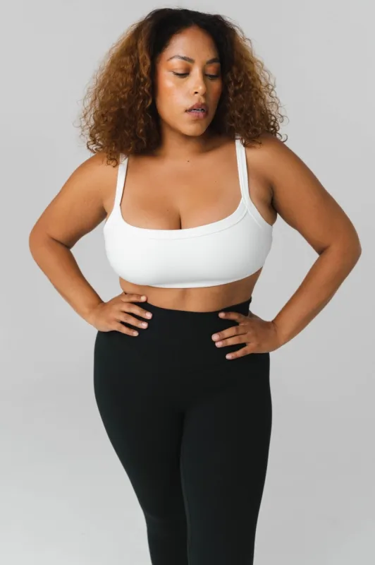 Cloud II™ Square Bra - Snow sold by Balance Athletica