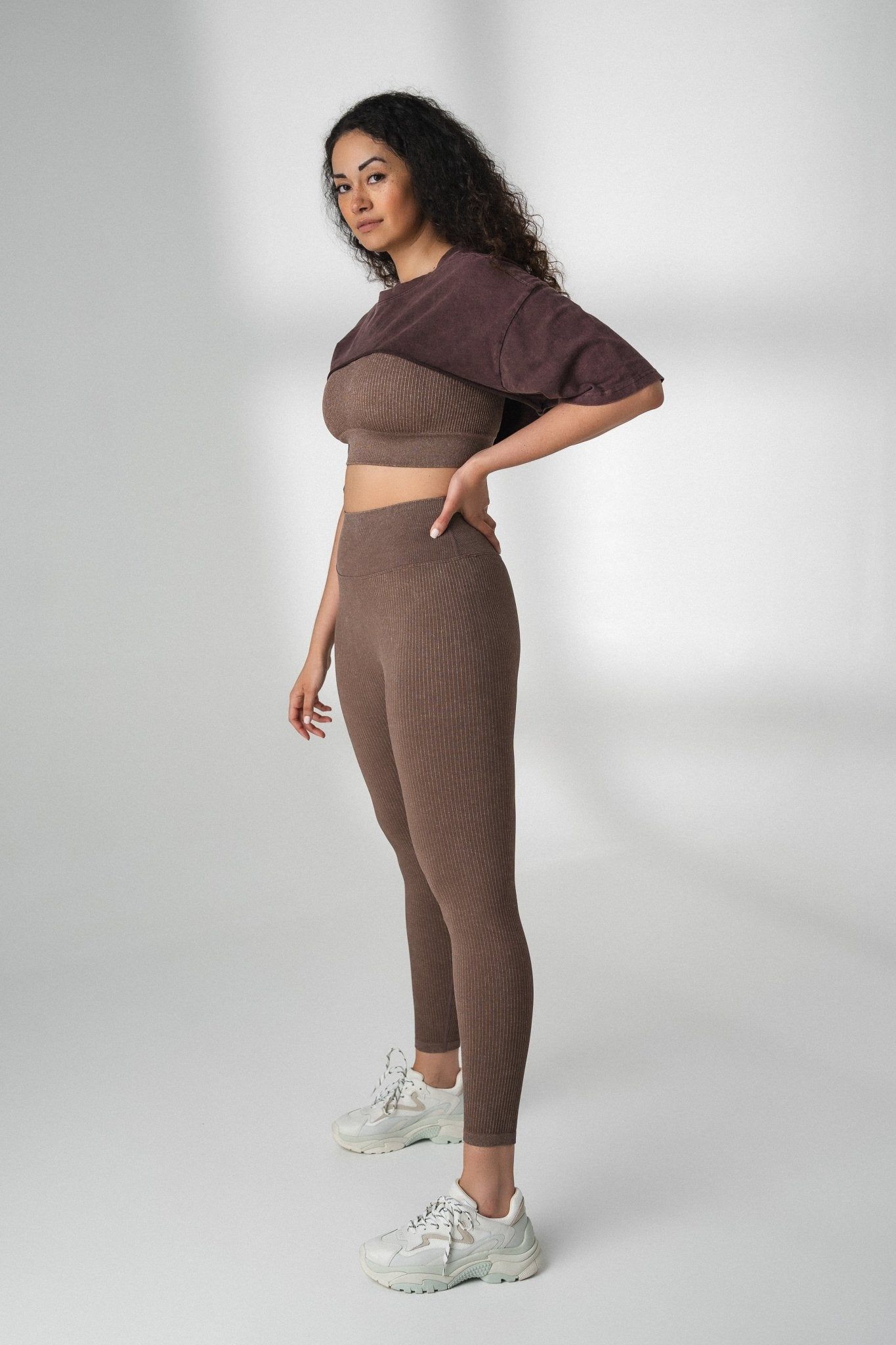The Stella Tee - Obsidian - Revitalized sold by Balance Athletica product image thumbnail 4