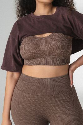 The Stella Tee - Obsidian - Revitalized sold by Balance Athletica