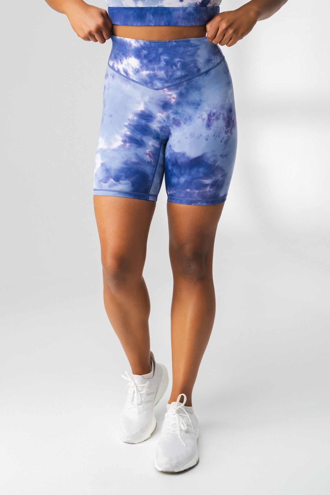 The Cloud Biker Short - Monsoon - Revitalized sold by Balance Athletica