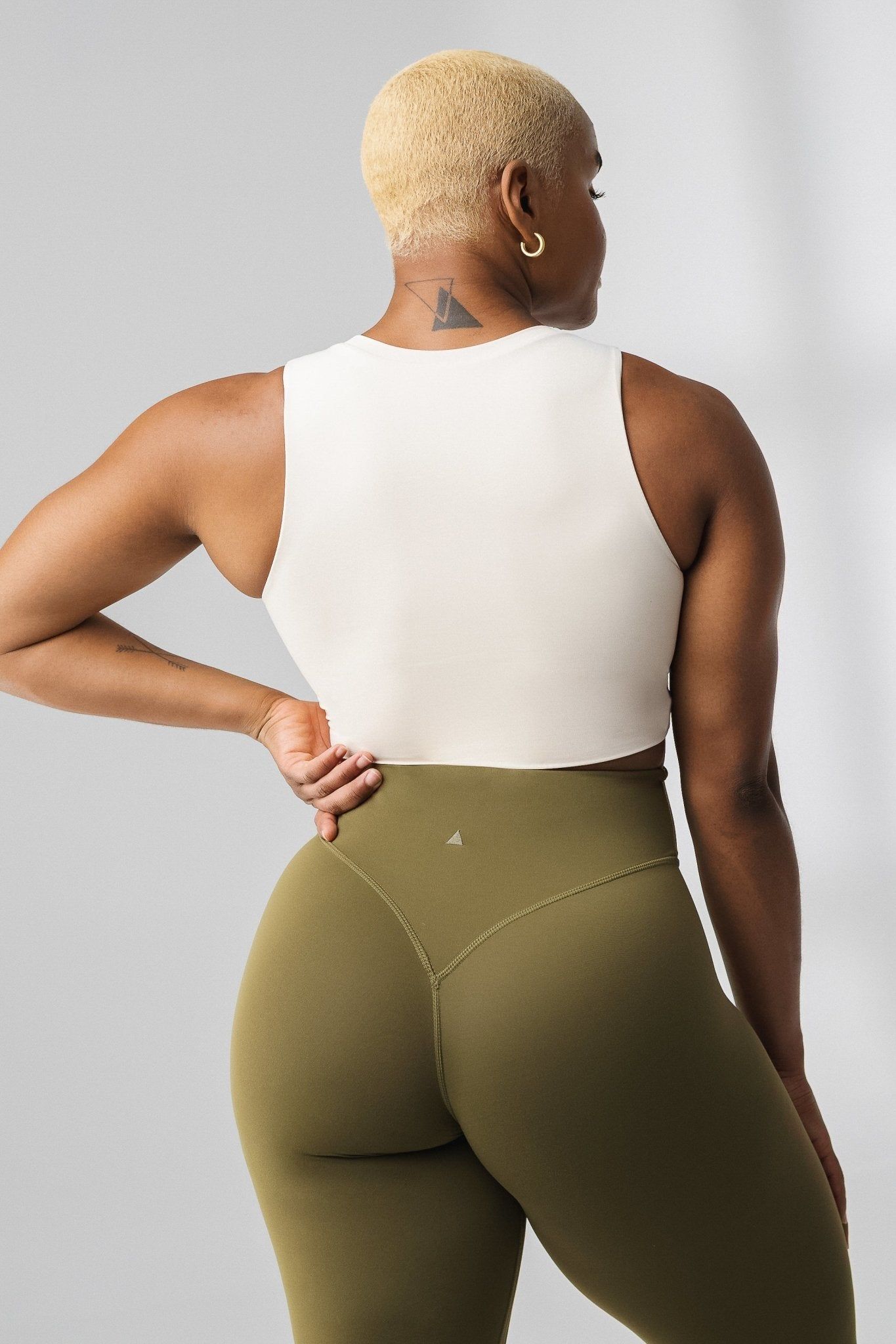 The Allora Tank - Sandshell - Revitalized sold by Balance Athletica product image thumbnail 5