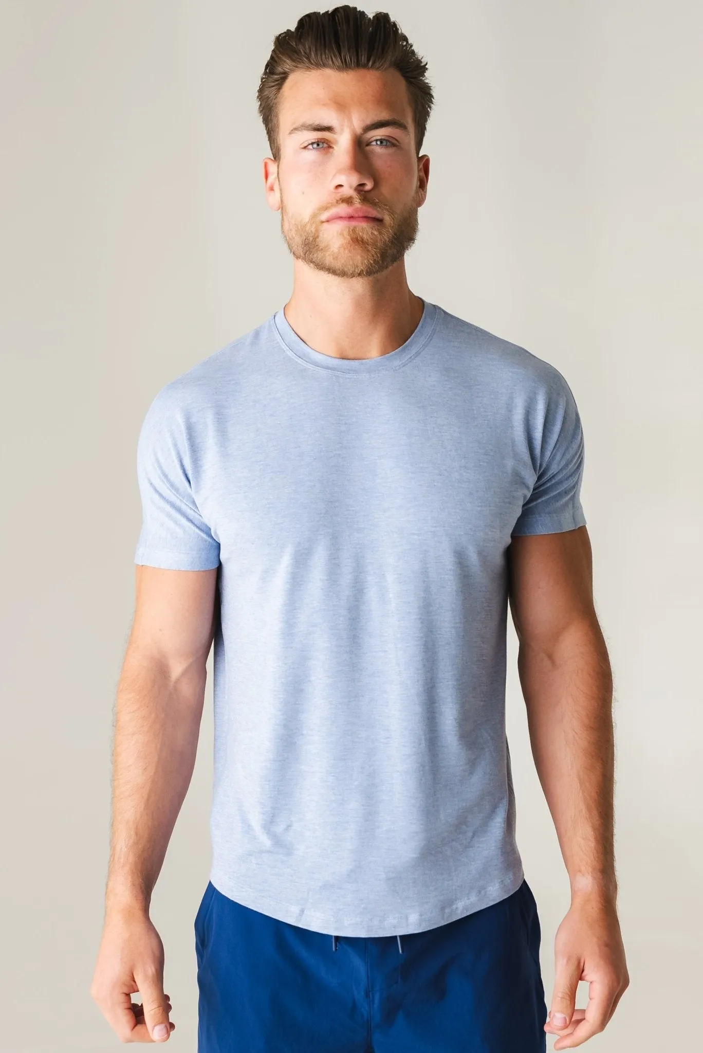 Vitality Vital® Men's Tee - Mist Marl sold by Balance Athletica