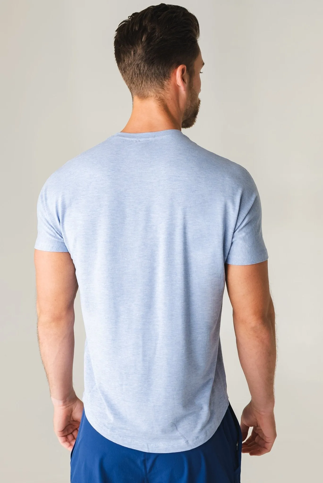 Vitality Vital® Men's Tee - Mist Marl sold by Balance Athletica product image thumbnail 3