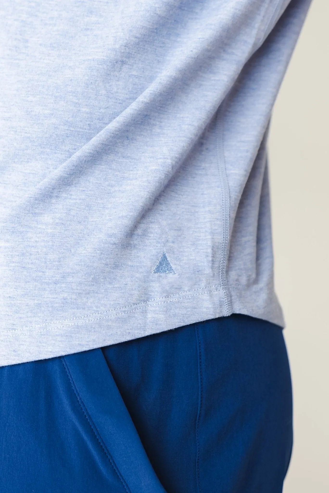 Vitality Vital® Men's Tee - Mist Marl sold by Balance Athletica product image thumbnail 4