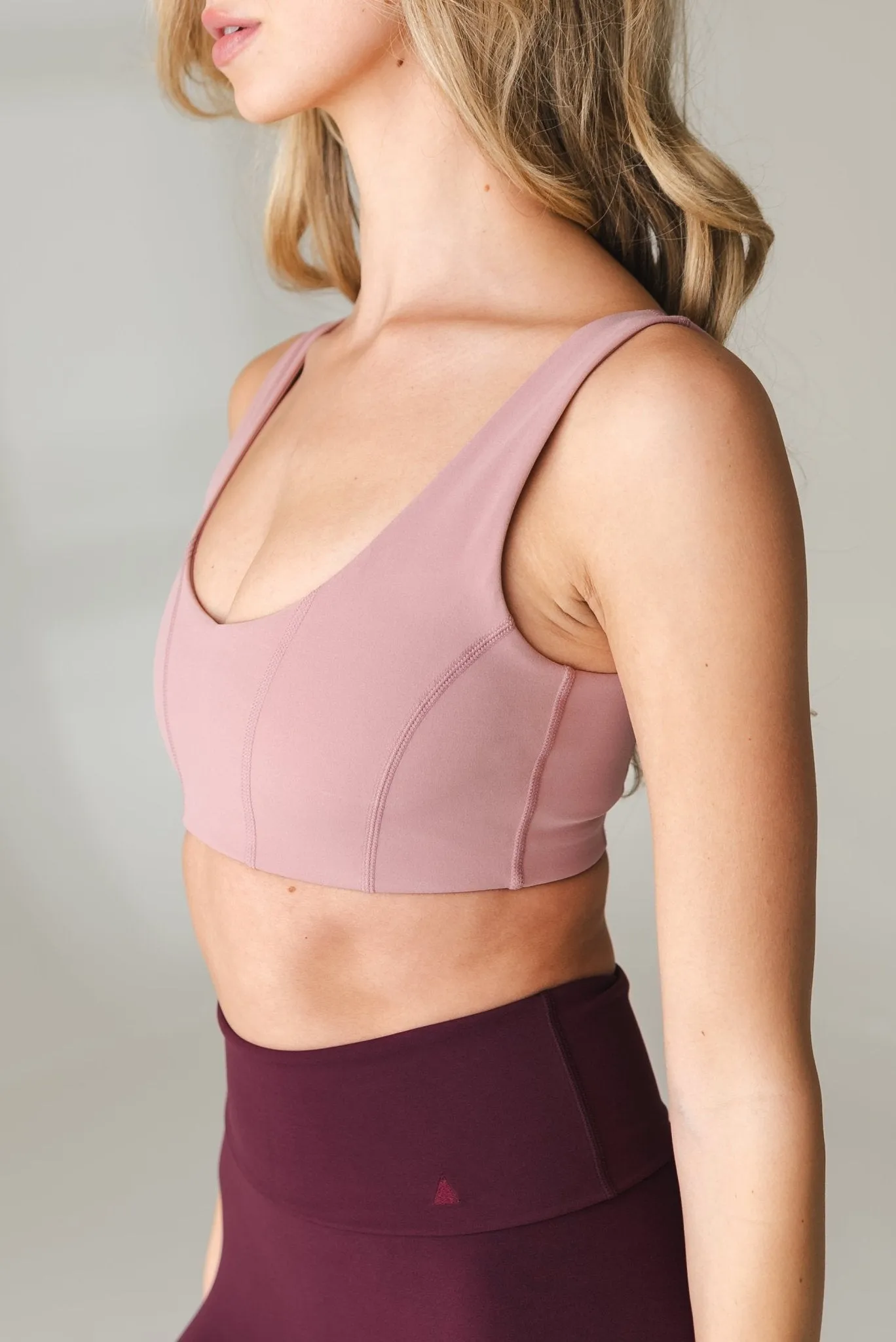 Cloud II™ Corset Bra - Rose sold by Balance Athletica product image thumbnail 3