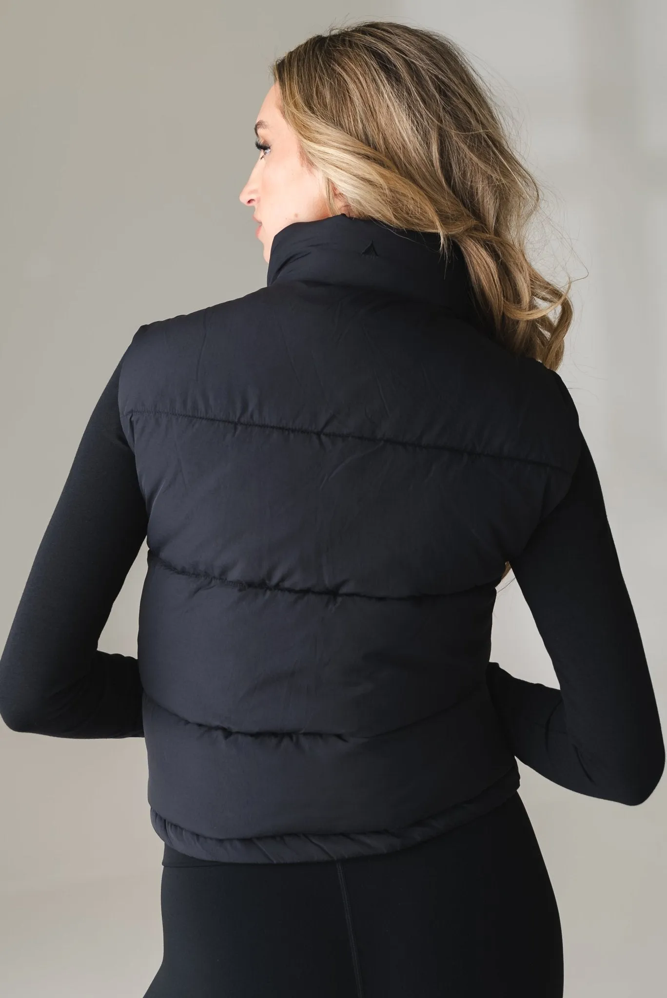 Vitality Puffer Vest - Midnight sold by Balance Athletica product image thumbnail 4