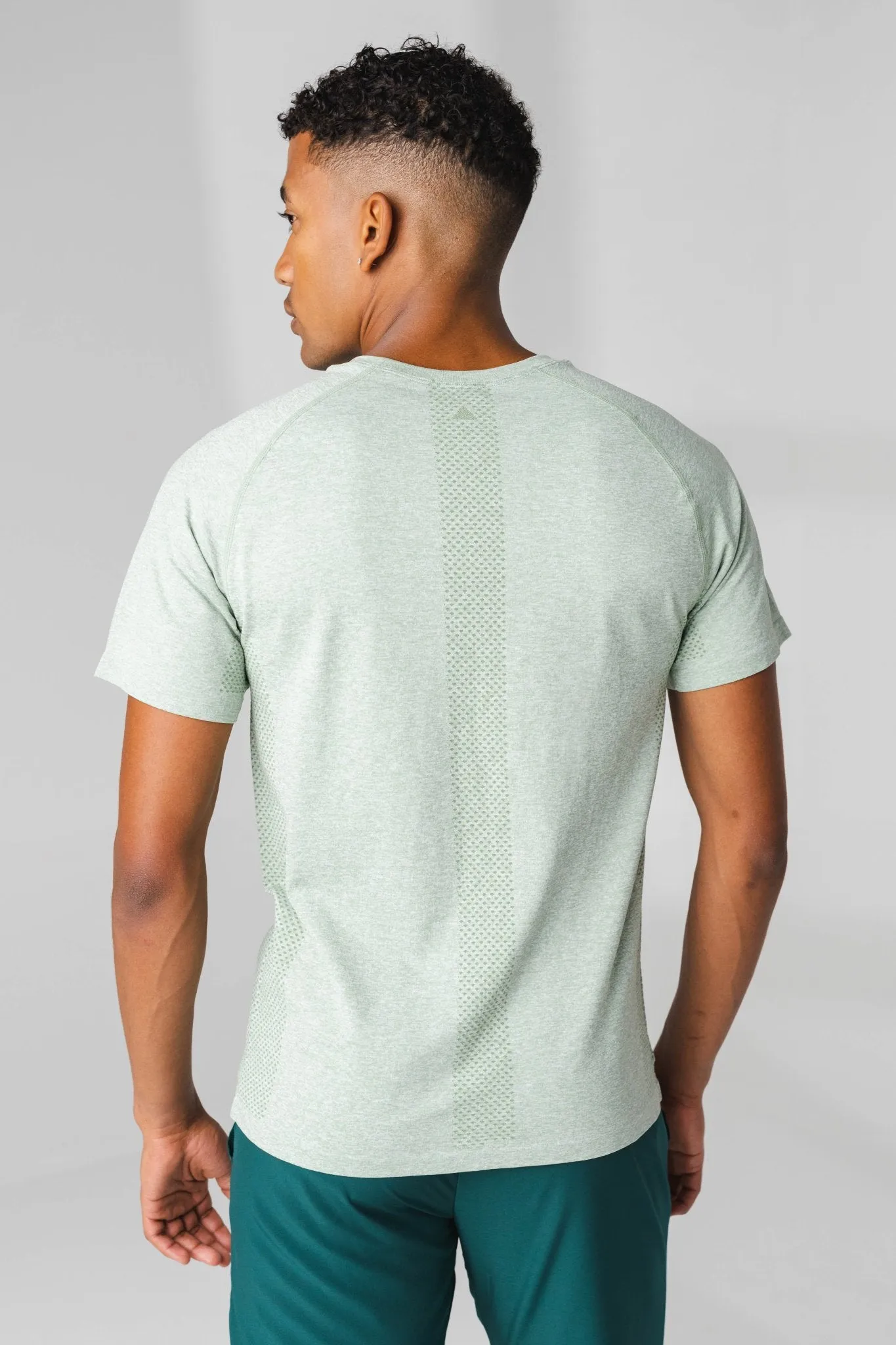 Vitality Kinetic® Tee - Eucalyptus Marl sold by Balance Athletica product image thumbnail 4