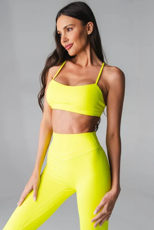 Vitality Pulse® Mini Bra - Neon Yellow sold by Balance Athletica
