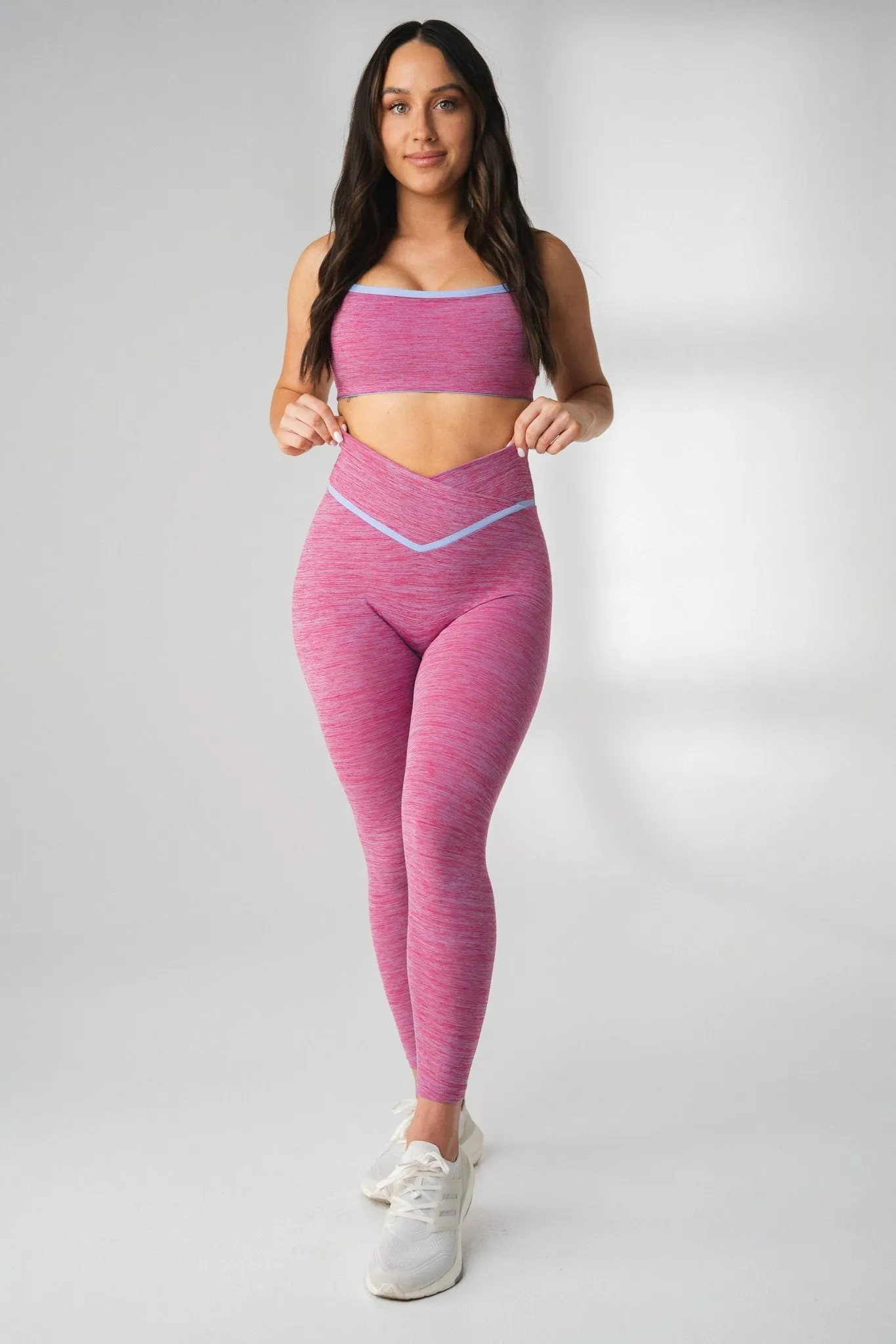 Vitality Daydream® V Pant - Berry Marl sold by Balance Athletica product image thumbnail 2