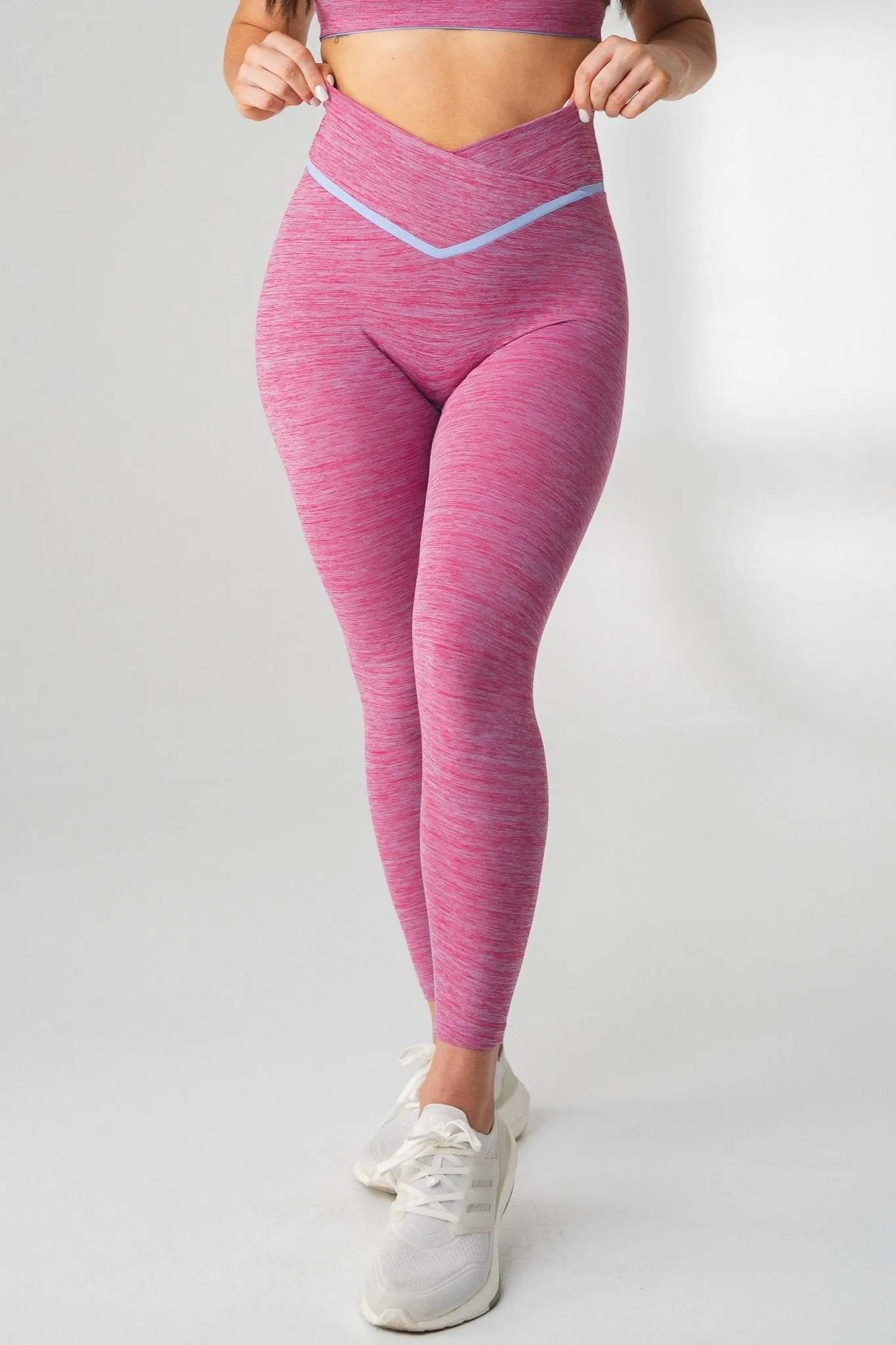 Vitality Daydream® V Pant - Berry Marl sold by Balance Athletica