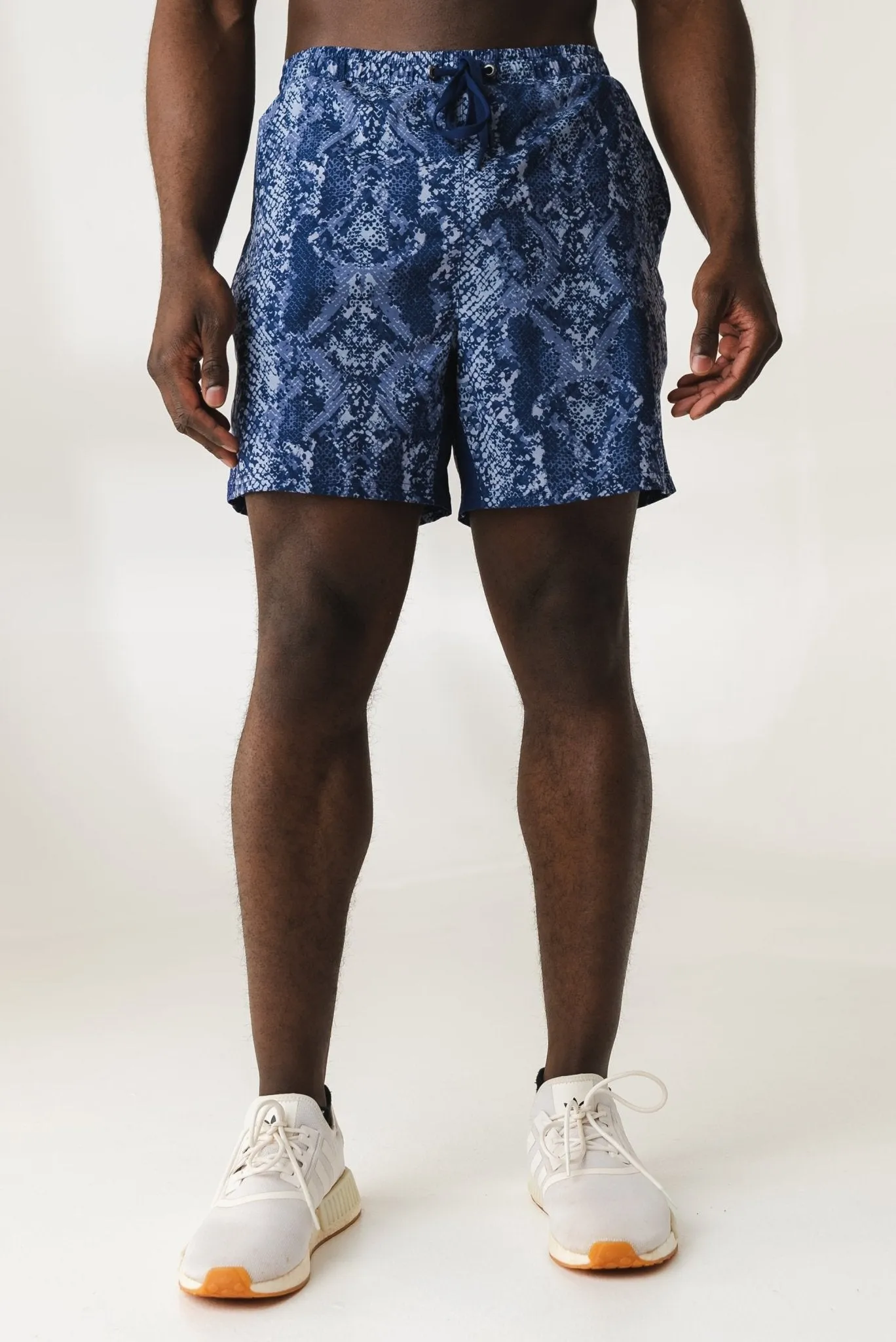 Vitality Prime® Train Short 6" - Sapphire Serpent sold by Balance Athletica