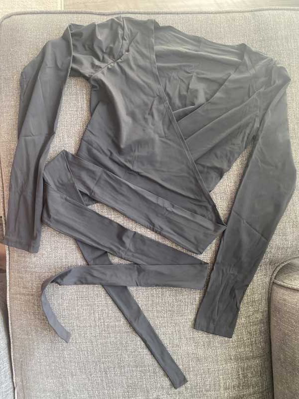 The Dancer Wrap Top - Midnight - Revitalized sold by Balance Athletica product image thumbnail 3