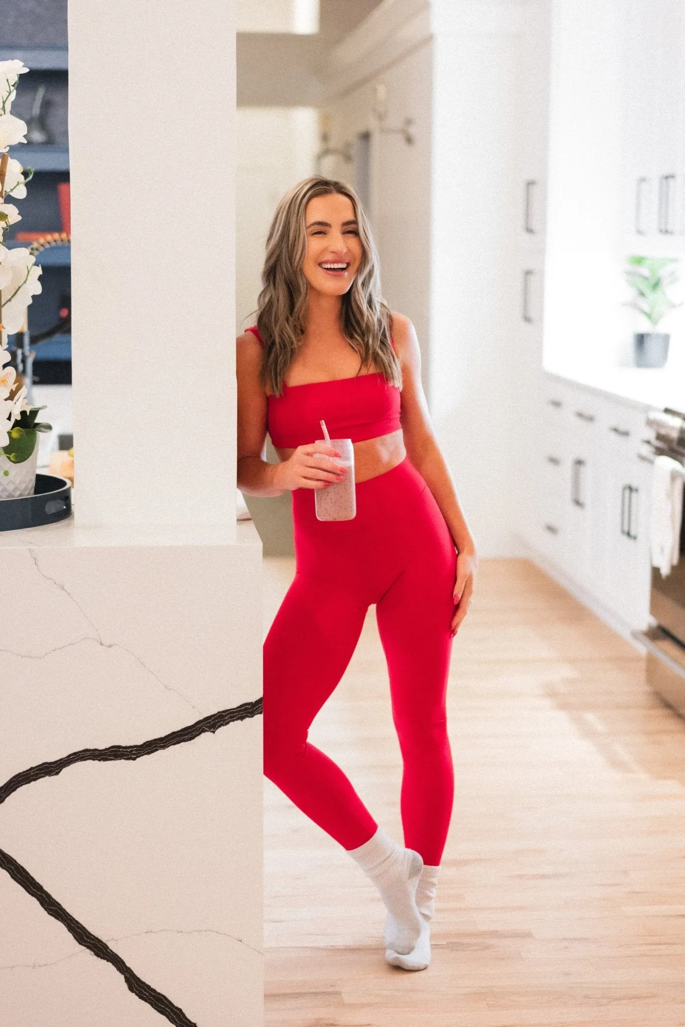 Cloud II™ Pant - Cherry sold by Balance Athletica product image thumbnail 5