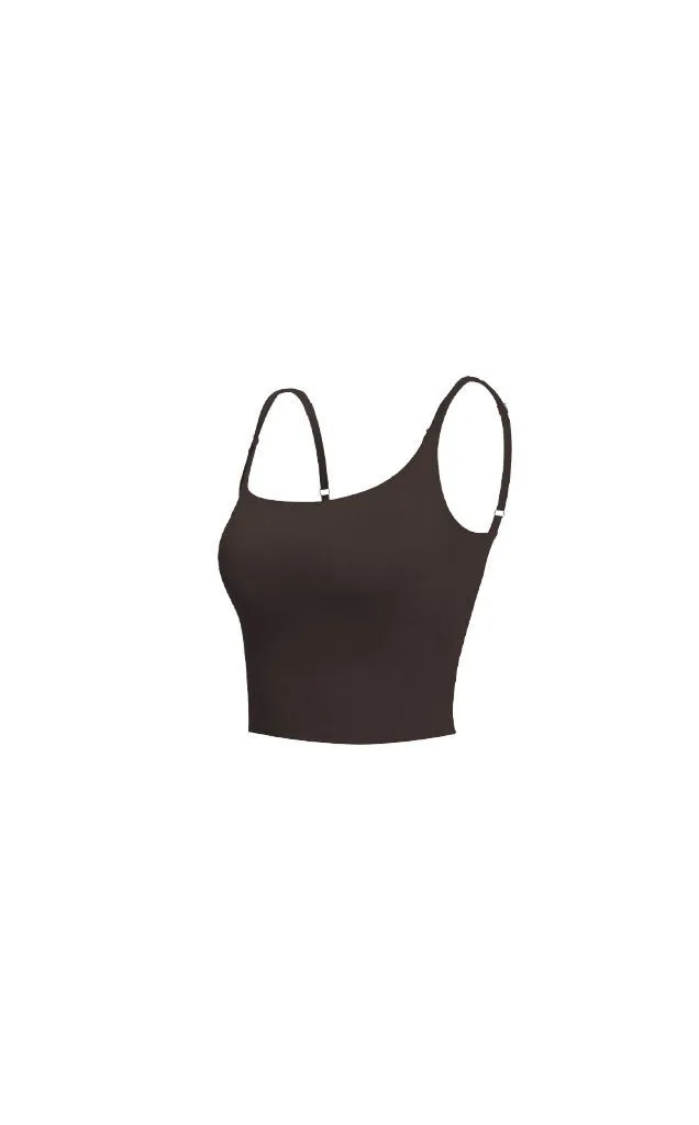 Cloud II™ Scoop Tank - Espresso sold by Balance Athletica product image thumbnail 2