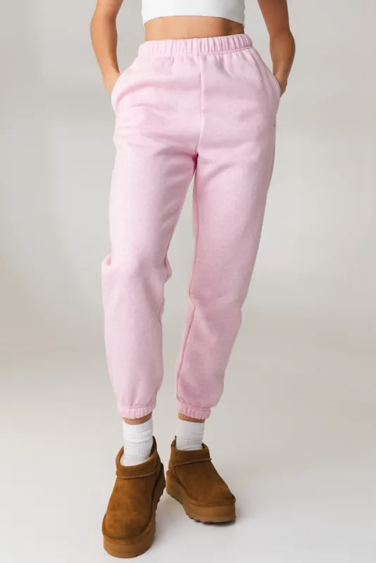 Vitality Cozy Uni Jogger - Bubblegum Marl sold by Balance Athletica