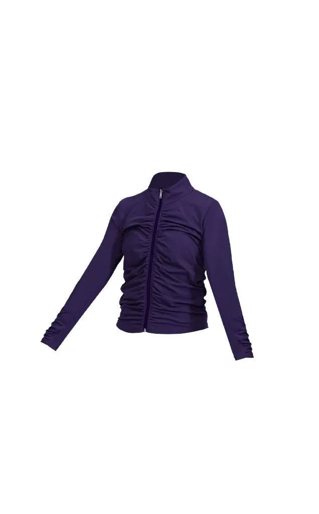 Cloud II™ Gather Jacket - Plum sold by Balance Athletica product image thumbnail 2