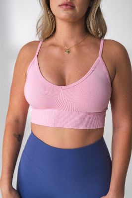 The Flow Bra - Rose Quartz - Revitalized sold by Balance Athletica