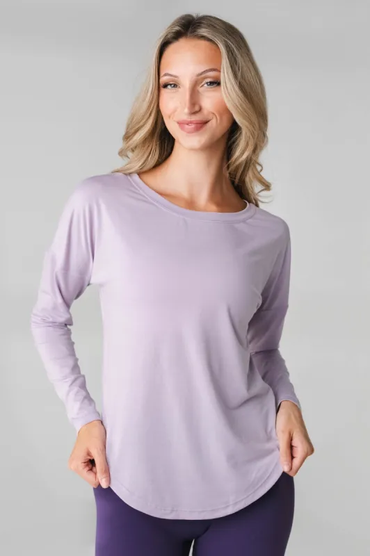 Vitality Versa® Full Long Sleeve - Lavender sold by Balance Athletica