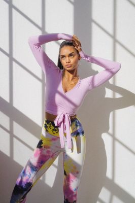 The Dancer Wrap Top - Surge - Revitalized sold by Balance Athletica