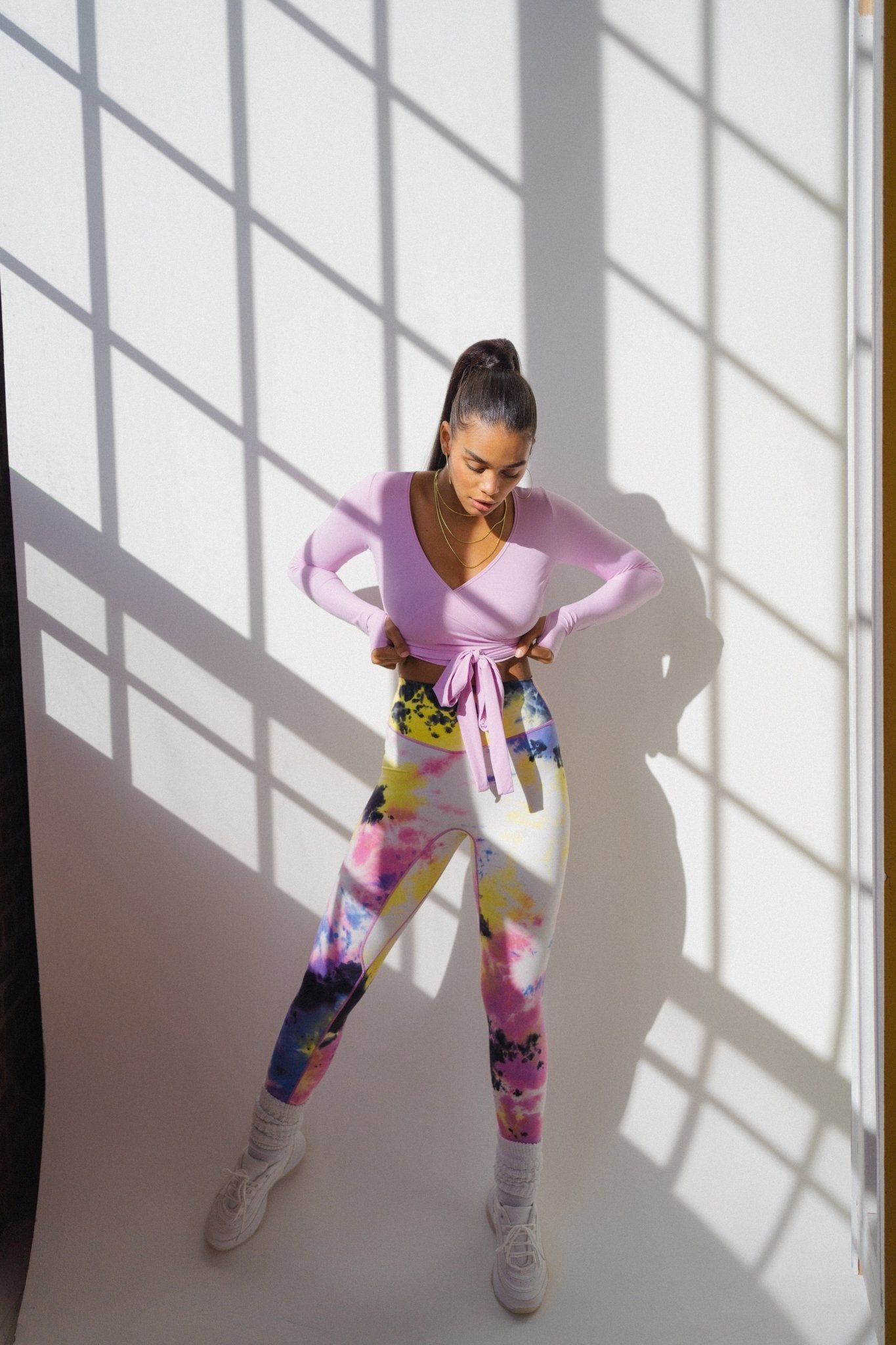 The Dancer Wrap Top - Surge - Revitalized sold by Balance Athletica product image thumbnail 2