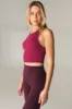 Vitality Basis Rib Tank - Sangria sold by Balance Athletica